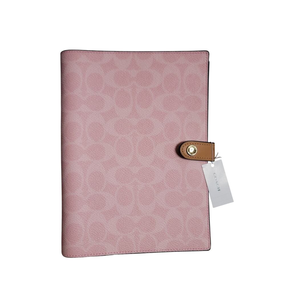 Coach Notebook Powder Pink NEW